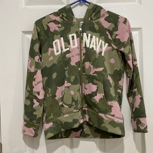 kids Old Navy camo jacket